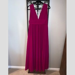 Lulus Magenta Formal Dress